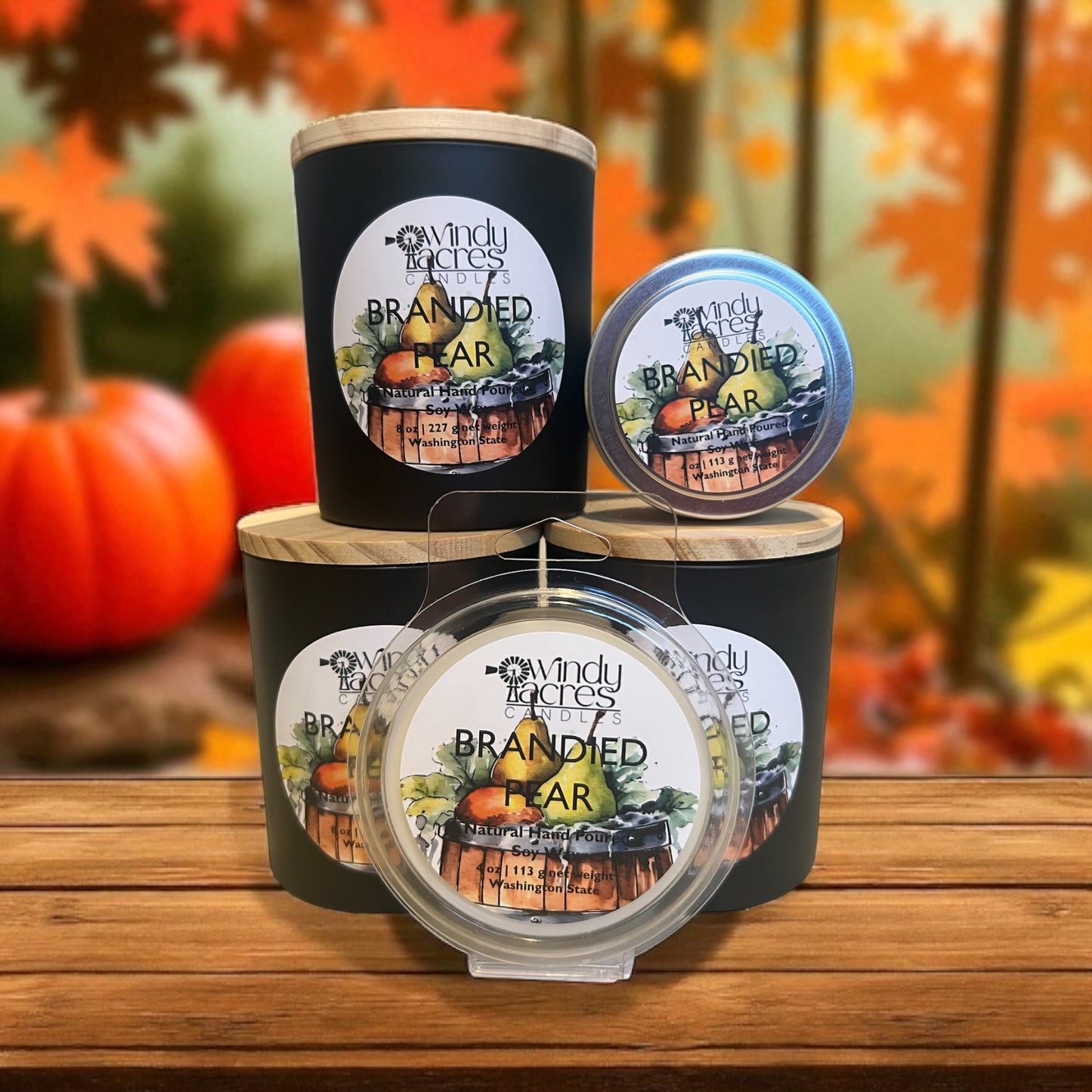 Brandied Pear - Soy Home Fragrance Products