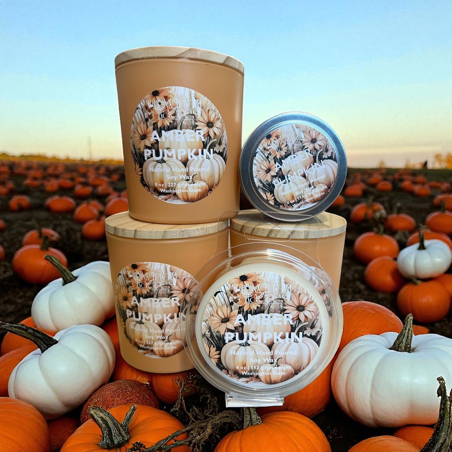 Amber Pumpkin - Soy Home Fragrance
