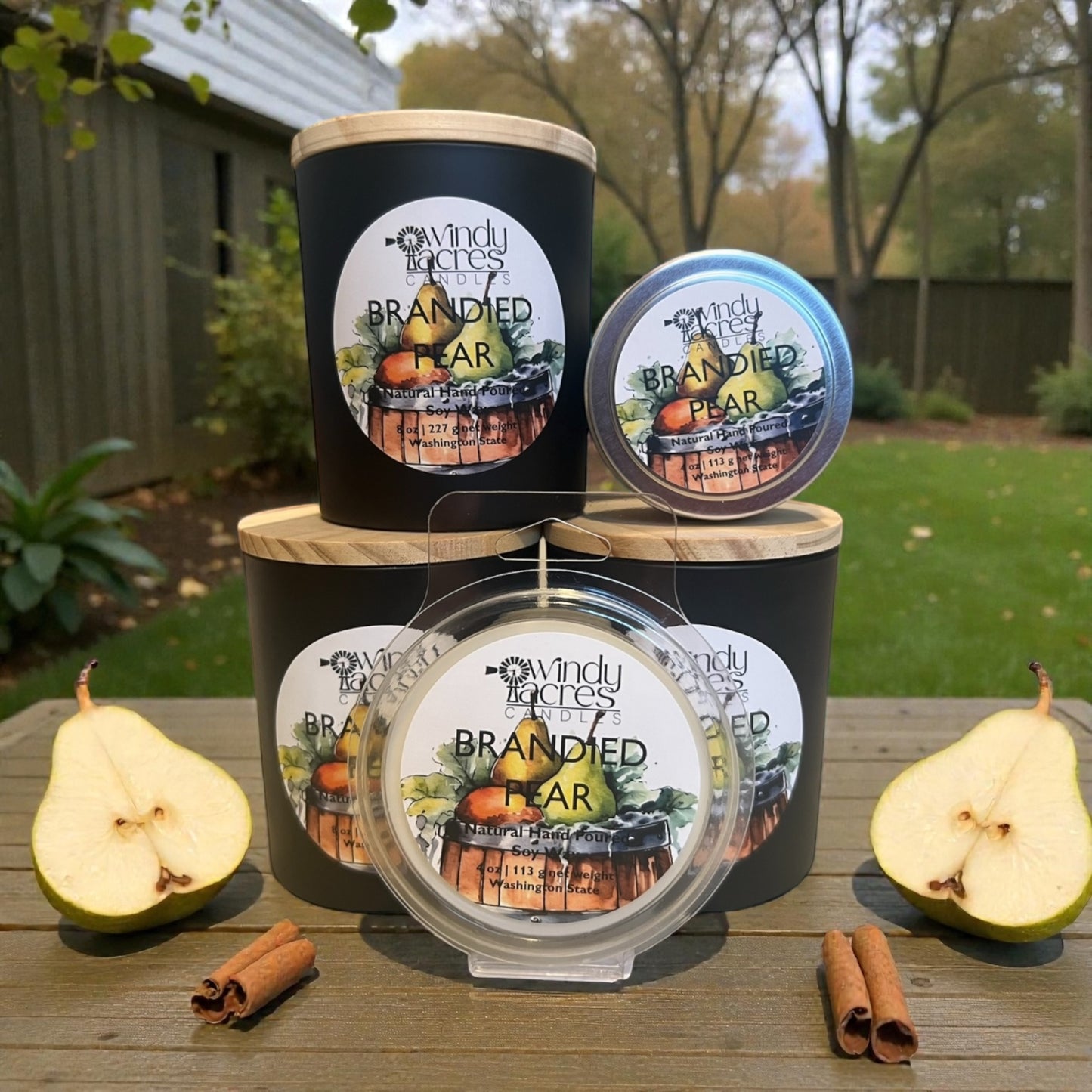 Brandied Pear - Soy Home Fragrance Products