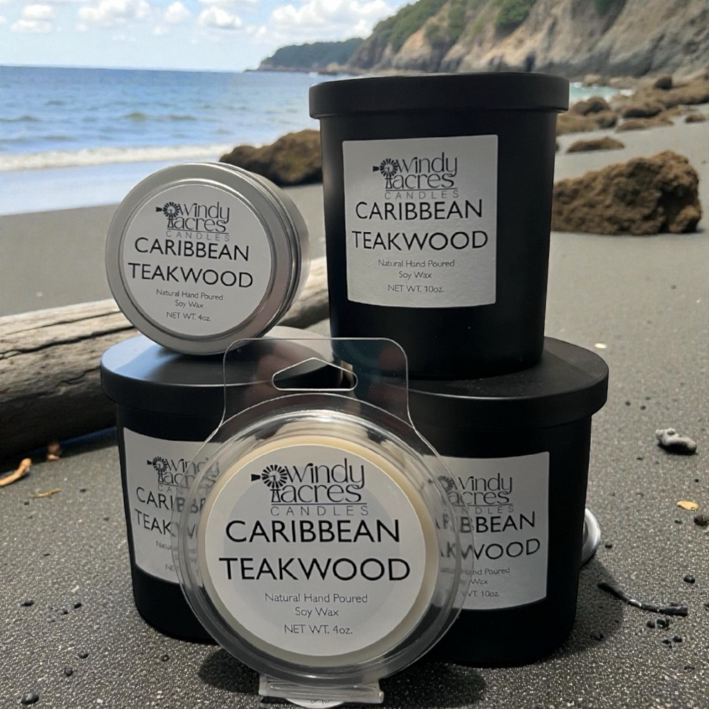 Caribbean Teakwood - Soy Home Fragrance Products