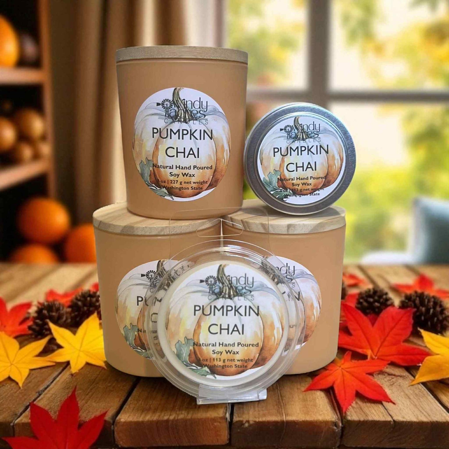 Pumpkin Chai - Soy Home Fragrance Products