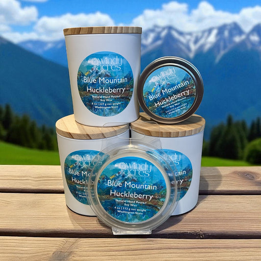 Blue Mountain Huckleberry - Soy Home Fragrance Products