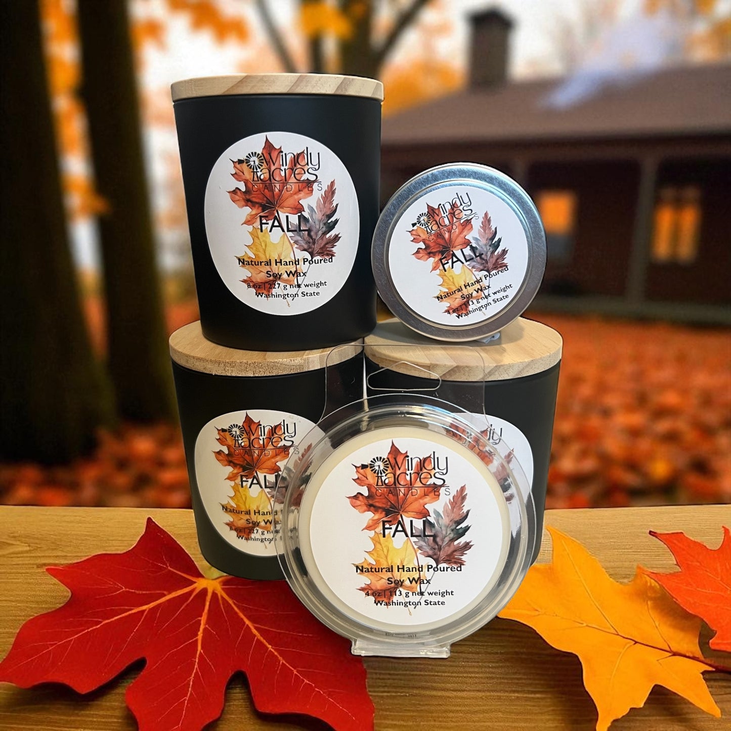 Fall - Soy home fragrance products