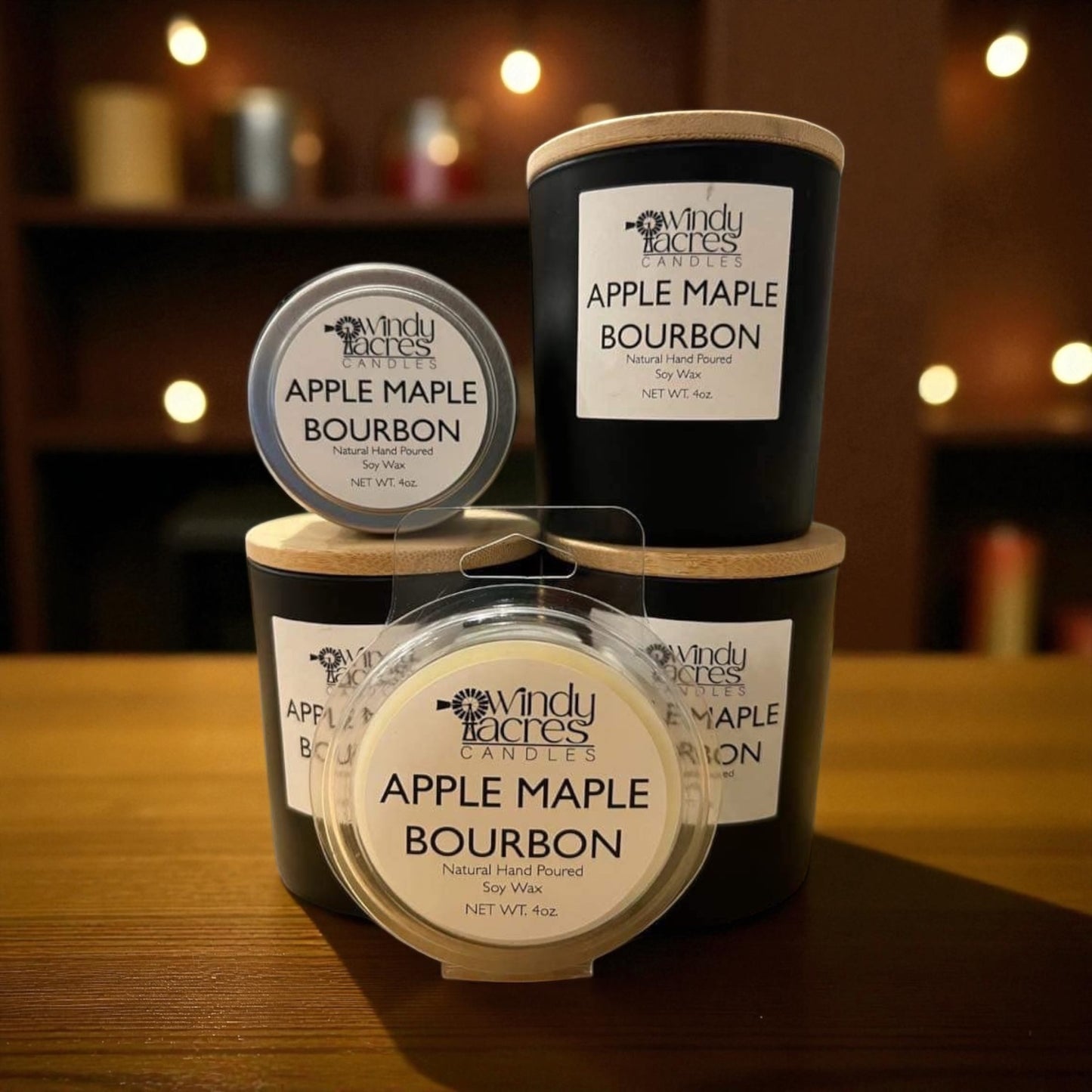 Apple Maple Bourbon - Soy Home Fragrance Products