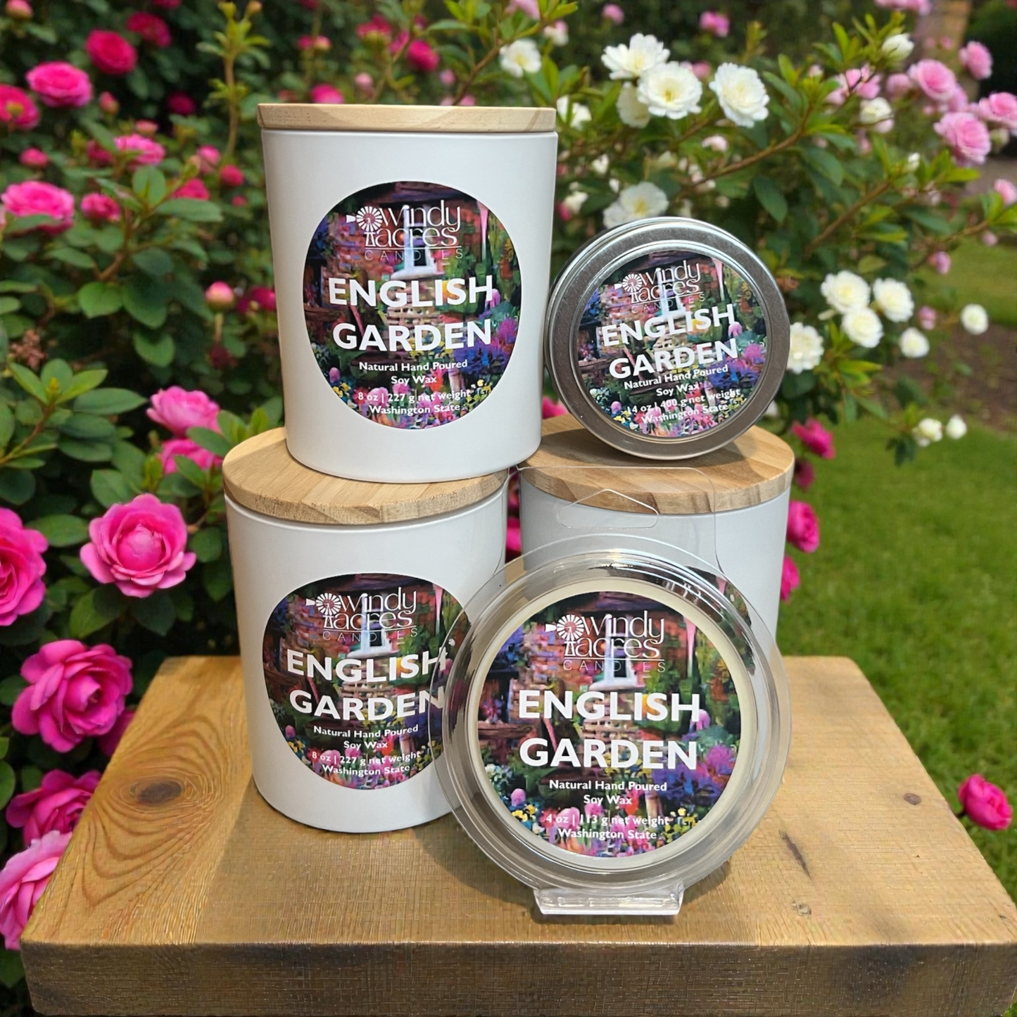 English Garden - Soy Home Fragrance Products